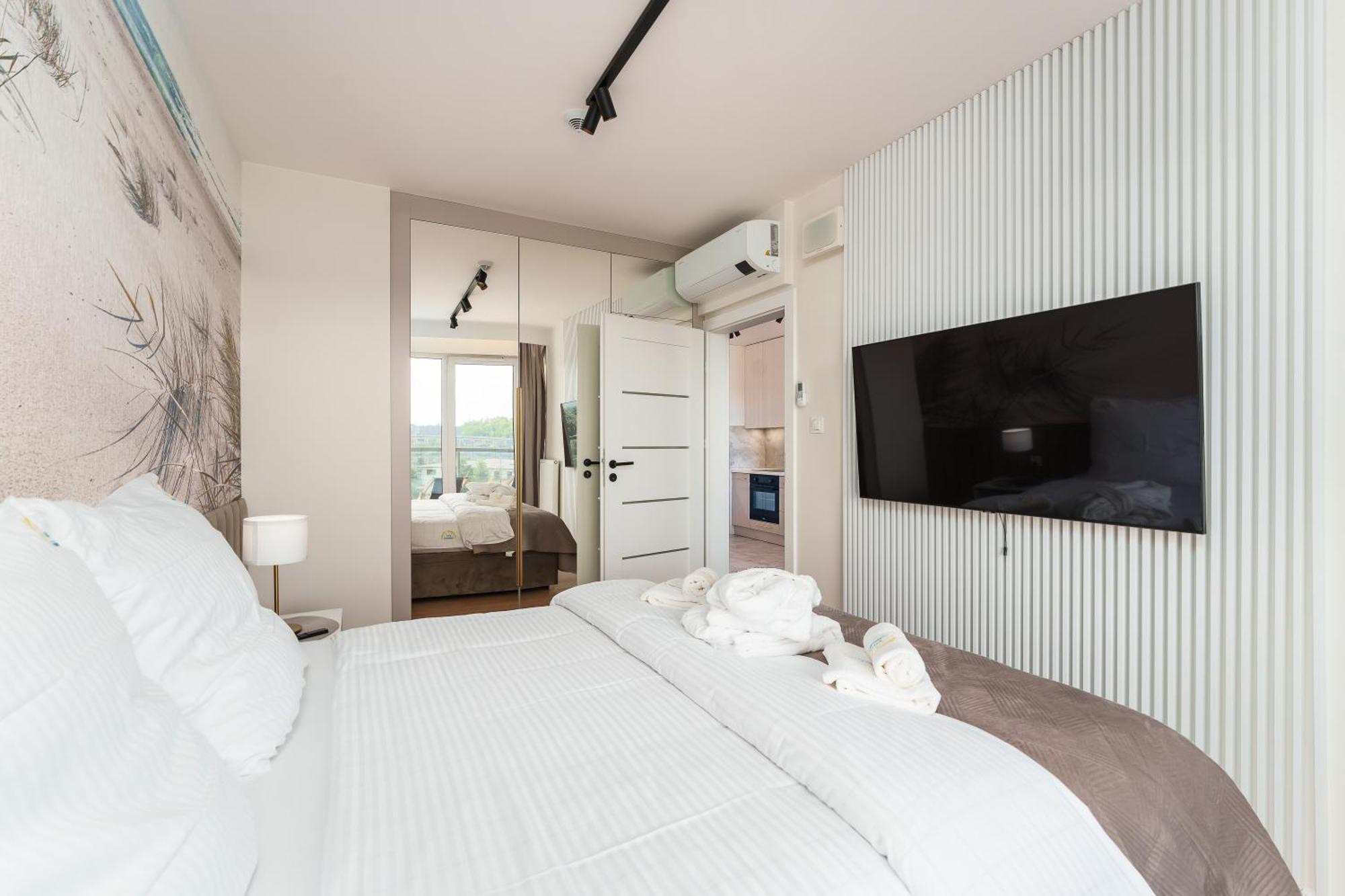 Apartament Delux Kasprowicza 20C Prywatny Parking Basen Sauna Oraz Silownia W Cenie Kołobrzeg Eksteriør bilde