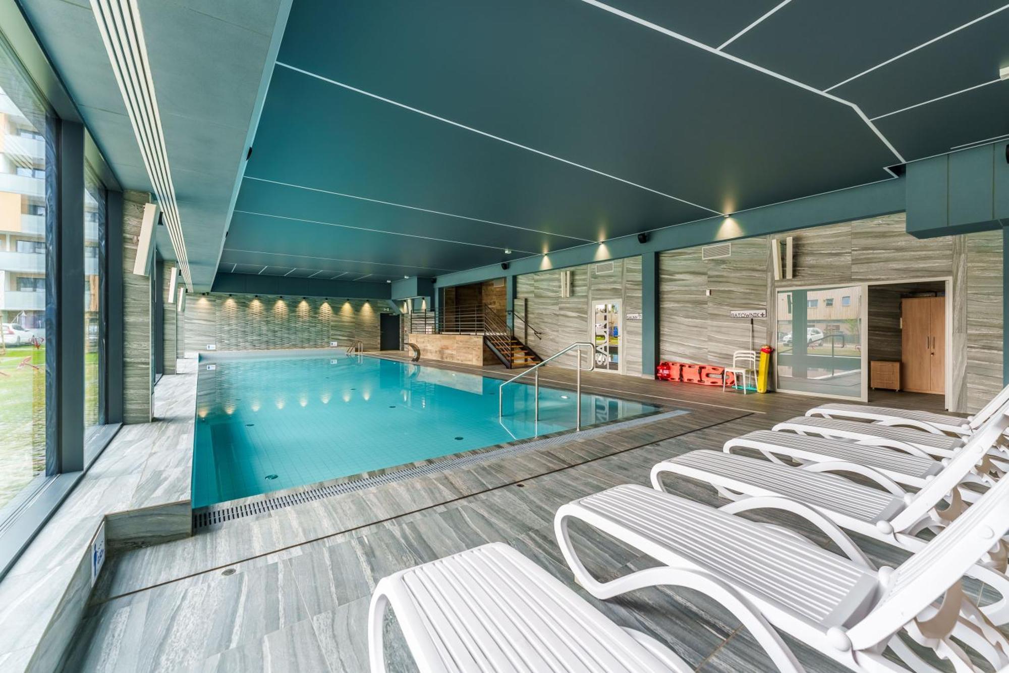 Apartament Delux Kasprowicza 20C Prywatny Parking Basen Sauna Oraz Silownia W Cenie Kołobrzeg Eksteriør bilde